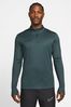 Nike Dark Green Dri-FIT Academy Half Zip Training Top