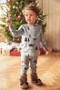 Christmas Dinosaur Print Pyjamas (9mths-10yrs)