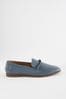 Blue Forever Comfort® Leather Knot Hardware Loafers