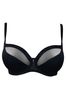 Pour Moi Black Non Padded Viva Luxe Underwired Bra