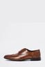 River Island Brown Lace Up Brogue Derby Shoes