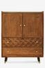 Dark Lloyd Mango Wood Tall Sideboard, Tall