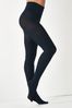 Navy 100 Denier Ultimate Comfort Tights Two Pack