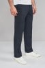 Navy Blue Puppytooth Smart Trousers