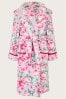 Monsoon Purple Floral Dressing Gown