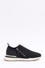 Black River Island Knitted Slip On Trainers