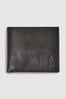 <span>Braun</span> - Polo Ralph Lauren Brieftasche mit Münzfach aus Leder, schwarz