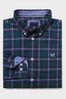 Crew Clothing Check Print Cotton Classic Shirt