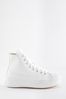 Black Converse Chuck Taylor All Star Move Platform Leather