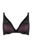 Pour Moi Black Luxe Linear Contour Lightly Padded Bra