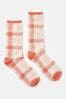 Joules Excellent Everyday Red Ankle Socks