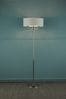 Laura Ashley Silver Sorrento Floor Lamp