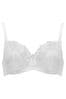 Pour Moi White Non Padded Underwired St Tropez Full Cup Bra, Non Padded Underwired