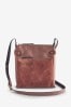 Rose Pink Leather Pocket Messenger Shale Bag