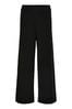 ONLY Black Wide Leg Jersey Trousers