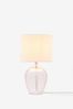 Pink Peony Small Table Lamp