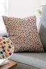 Buy Multi Cut Velvet Spot Small Square Cushion from the Next UK online shop