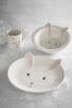 Bunny Children's 3 Piece Ceramic Dinner Set