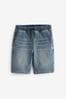 Light Blue Jersey Denim Shorts (3-16yrs)