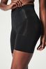 Black SPANX® Firm Control Oncore Mid Thigh Shorts