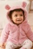 Jachetă confortabilă din fleece cu model urs pentru bebeluși (0 luni - 2 ani)