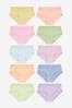 Bright Hipster Briefs 10 Pack (2-16yrs)