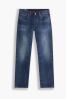 Black Levi's® 501® Straight Fit Jeans