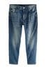 Mittelblau - Reguläre Passform - Vintage Authentic Stretch-Jeans, Regular Fit