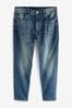 Mittelblau - Reguläre Passform - Vintage Authentic Stretch-Jeans, Regular Fit