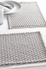 Grey Set of 4 Woven Placemats Placemats