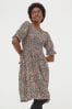 FatFace Multi Pacey Dappled Spot Dress