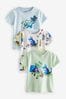 Minerals - Kurzärmelige T-Shirts mit Motiv, 3er-Pack (3 Monate bis 7 Jahre)