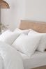 White Set of 2 Collection Luxe 200 Thread Count 100% Egyptian Cotton Pillowcases