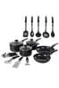 Morphy Richards 5 Piece Black Pan Set