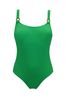Pour Moi Green Cali Recycled Ring Underwired Tummy Control Swimsuit