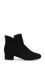 Linzi Black Maggie Low Block Heeled Ankle Boots
