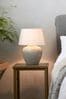 Grey Lydford Small Table Lamp