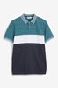 Colourblock Polo Shirt