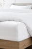 White Collection Luxe 400 Thread Count Extra Deep Fitted 100% Egyptian Cotton Sateen Deep Fitted Sheet