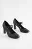 Black Shimmer Regular/Wide Fit Forever Comfort® Mary Jane Shoes