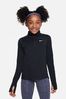 Nike Black Dri-FIT Half Zip Long Sleeve Running Sweat Top