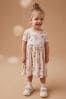Multicoloured Short Sleeve Peppa Pig Dress (3mths-7yrs)