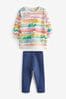 Rainbow Relaxed Fit Sweater And Leggings Set (3mths-7yrs)