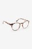 Tortoiseshell Brown Round Ready to Read Glasses