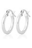Beaverbrooks 9ct Hoop Earrings