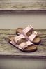 Birkenstock Arizona Sandalen aus Nubukleder mit großer Schnalle