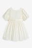 Ivory Taffeta Bridesmaid Dress Detail (3mths-10yrs)