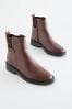 Brown Regular/Wide Fit Forever Comfort® Buckle Detail Ankle Boots, Regular/Wide Fit