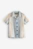Multi Short Sleeves Vertical Stripe Shirt (3mths-7yrs)