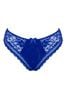 Pour Moi Blue Lingerie Rebel High Leg Knickers